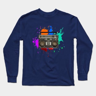 Boom Box T-Shirt Long Sleeve T-Shirt